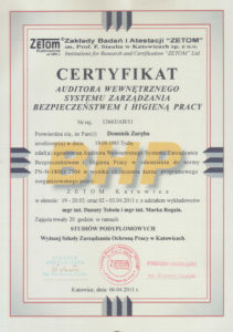 Certyfikat-BHP